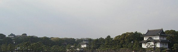 現在の江戸城（皇居）
